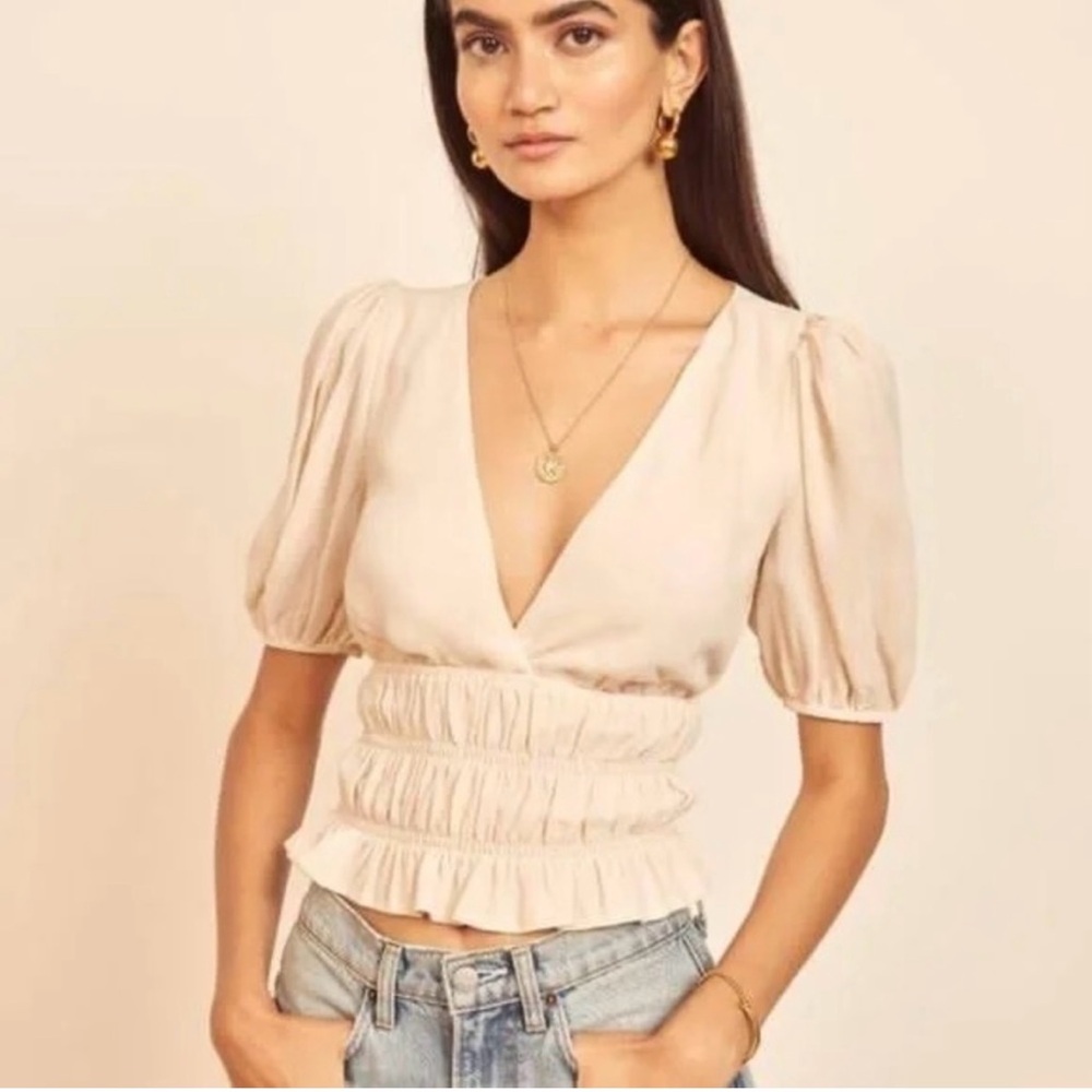 BRAND NEW Reformation Josie Top - Size SM